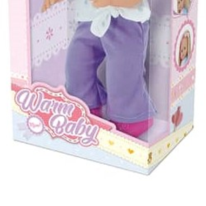 عروسک دخترانه با بلوز و شلوار وارم بیبی Warm Baby مدل RT05080-1-اسباب بازی